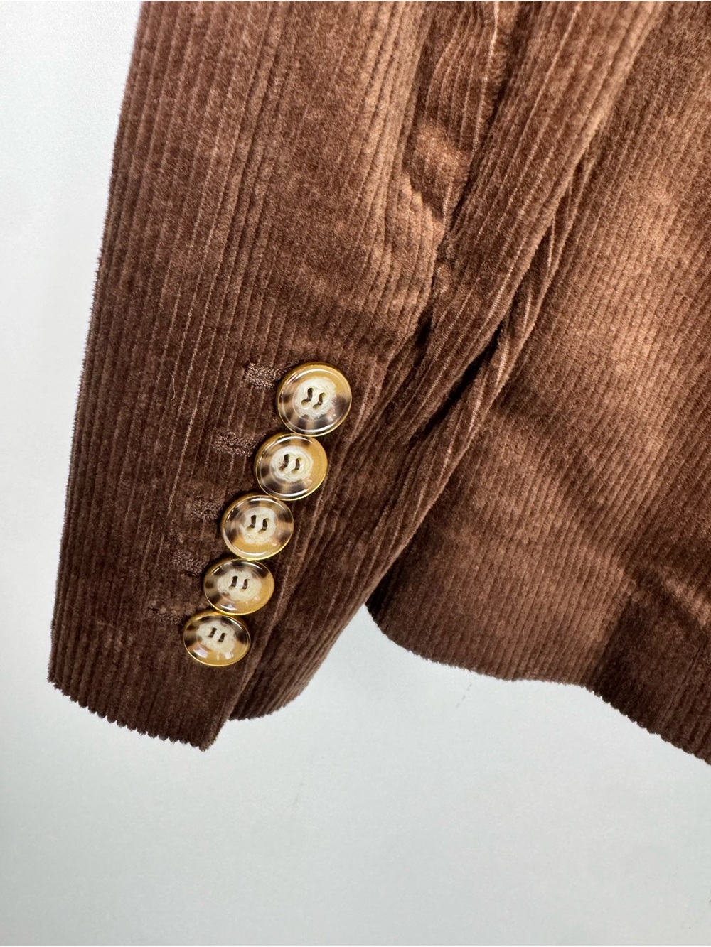 VERONICA BEARD Reagan Corduroy Dickey Jacket Dark Cocoa Brown Sz 2 Dark Academia - Picture 10 of 10